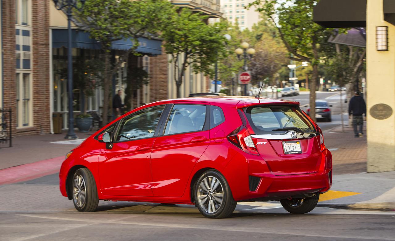 2015 Honda Fit Red Color